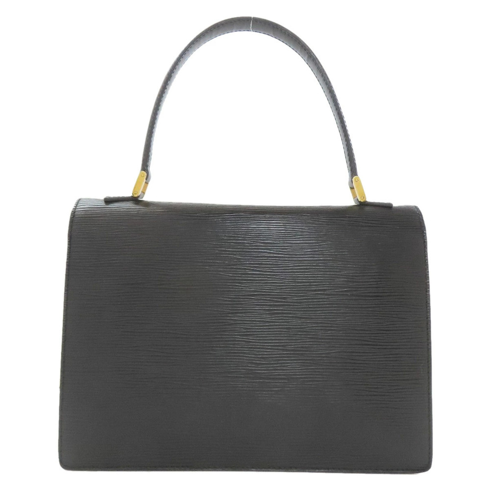 Louis Vuitton Handbag Concorde Leather Epi Black
